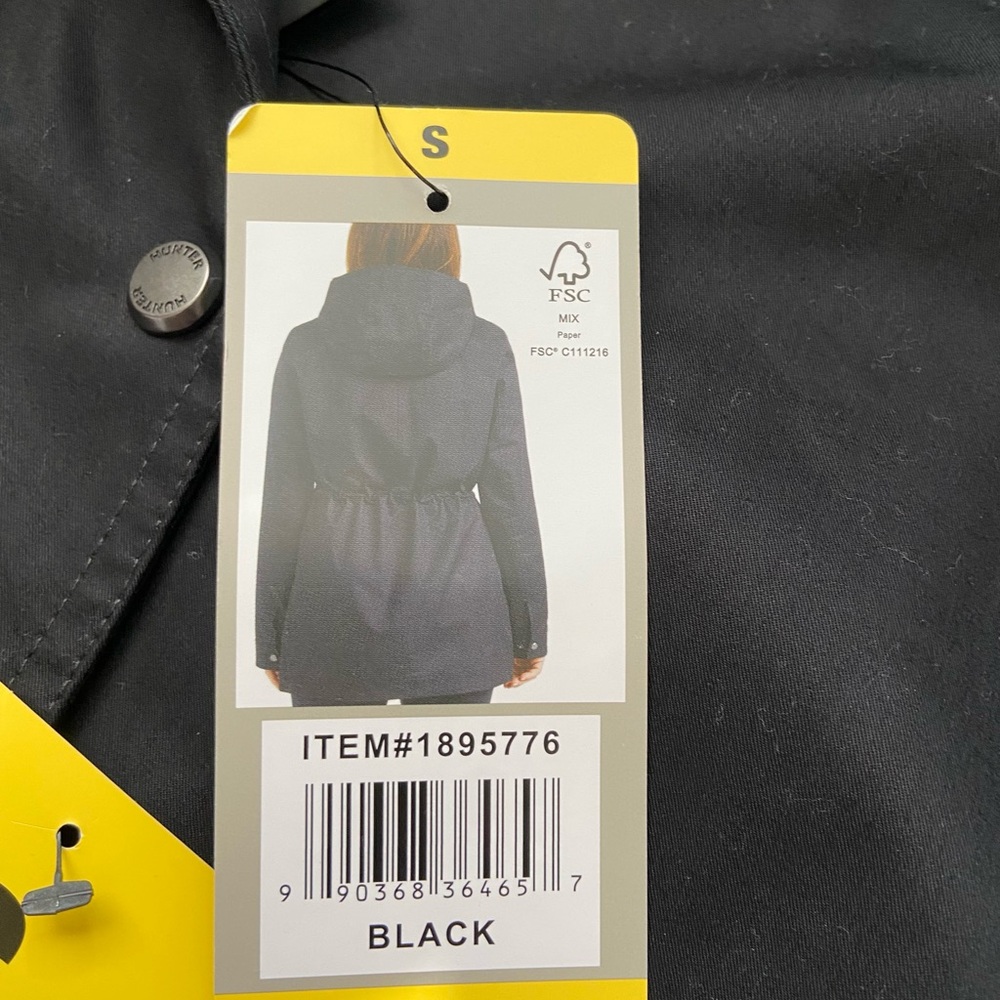 Hunter Ladies' Rain Jacket Water Resistant Cotton Smock. - Picture 14 of 16